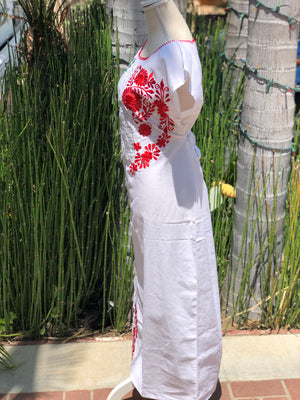 Dress Patria, Embroidered Mexican Dress, Vestido Patria, Vestido Mexicano Dress Patria, Embroidered Mexican Dress, Vestido Patria, Vestido Mexicano