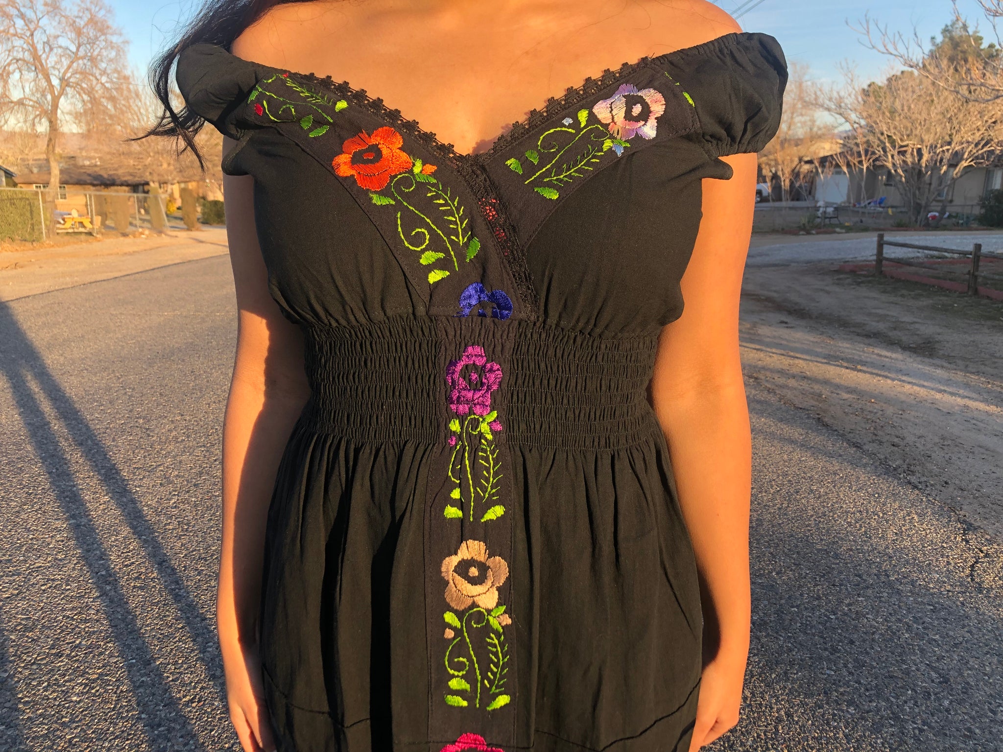 white christmas dresses Drop Waist Hand Embroidered Dress, Mexican Embroidered Dress white christmas dresses Drop Waist Hand Embroidered Dress, Mexican Embroidered Dress